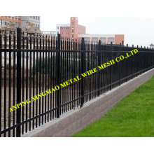 1800mmx2400mm Heavy Duty Black Powder Garrison Security Fencing (XMS19)